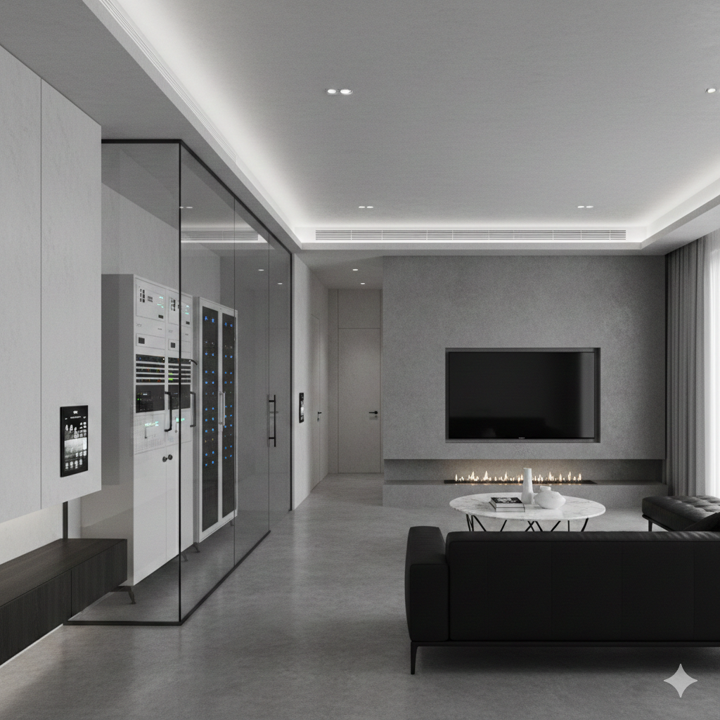 Casa automatizada con integración de tecnología